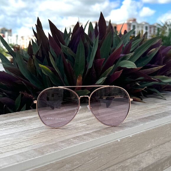 Marc Jacobs MARC 328/F/S 0T700 Aviator Sunglasses Women - Picture 2 of 11